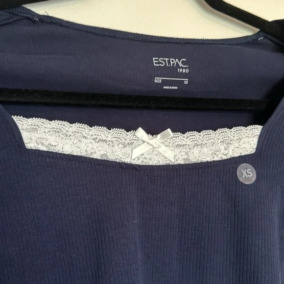 Pacsun Longsleeve Lace Top XS - Picture 2 of 3